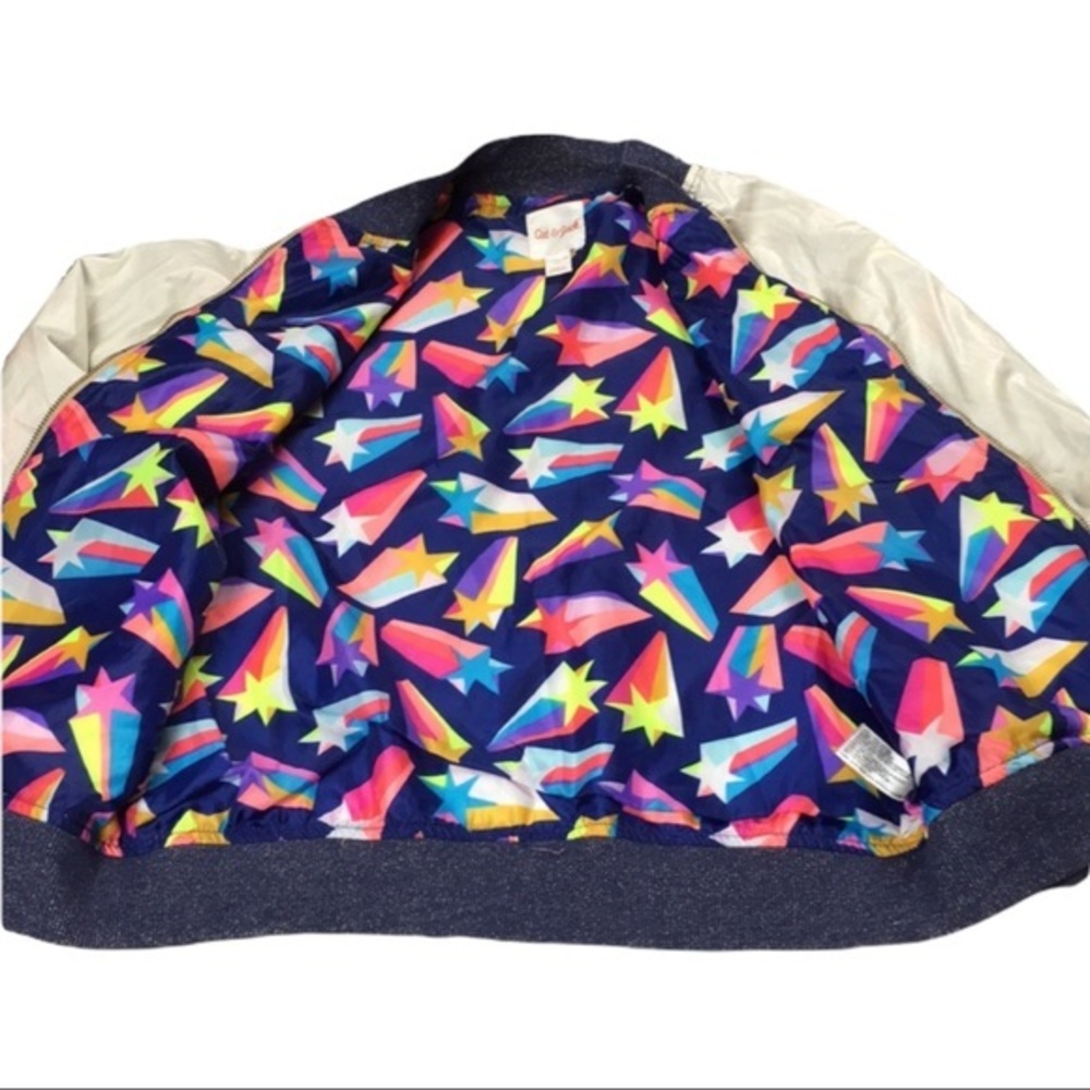 Cat & Jack Girls Windbreaker Jacket Size L (10-12) - Picture 2 of 7